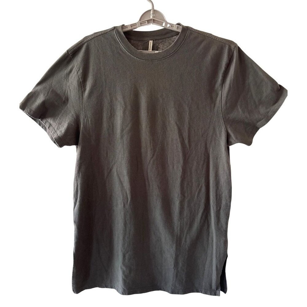 Fear of God FOG Essentials Size XL Gray Long T Shirt Top Crewneck Oversized S/S